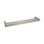 Brooklyn Double Towel Rail 600mm Brushed Nickel Brooklyn Double Towel Rail 600mm Brushed Nickel